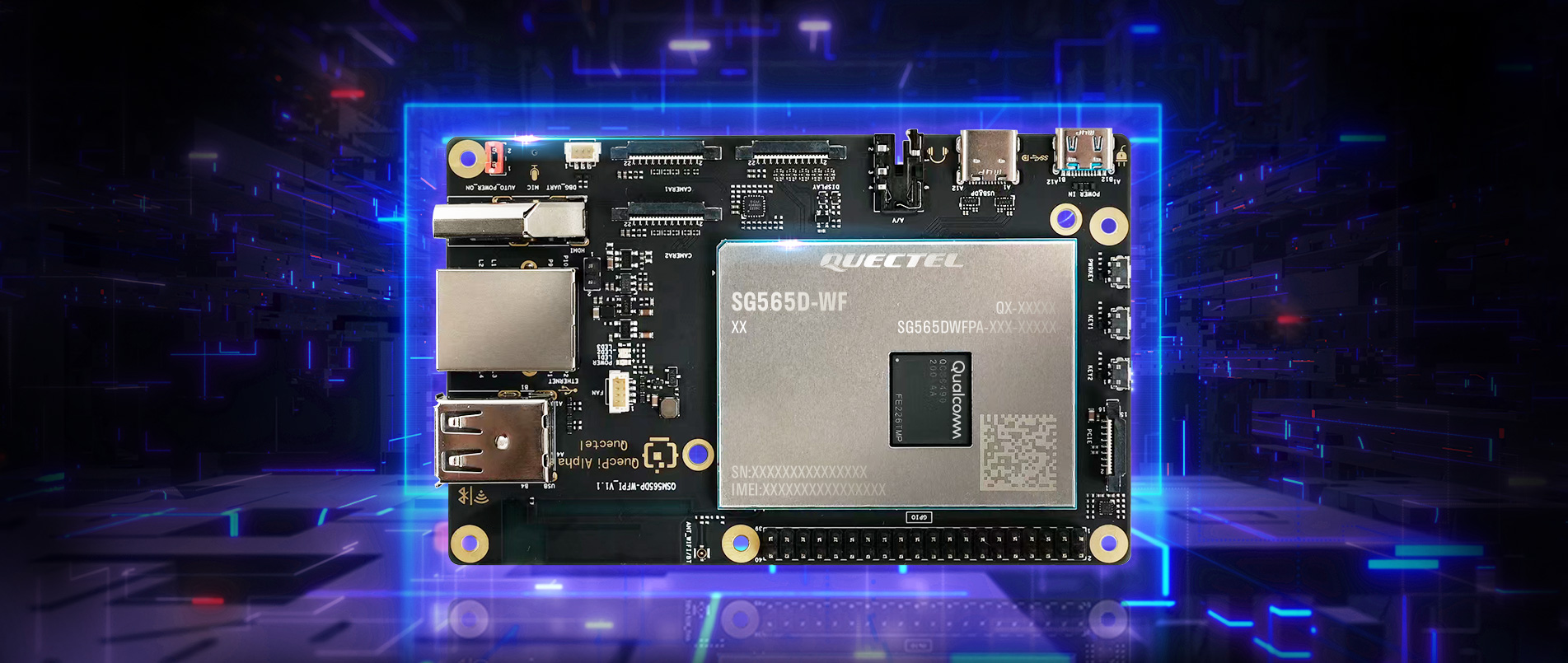 MWC 2025 | j9官网重磅推出支持边缘计算的QuecPi Alpha开源智能生态开发板